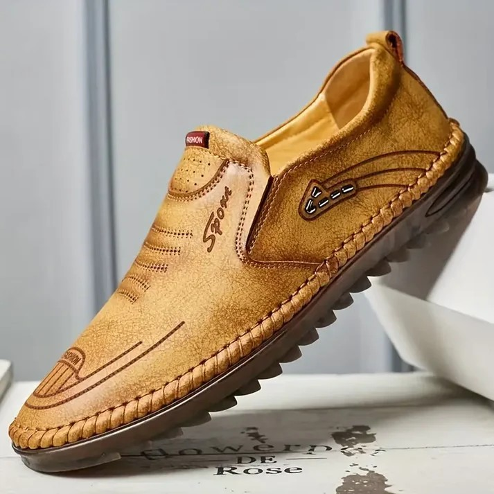 Elegant Men's Leather Loafers