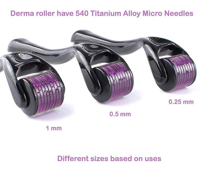 Hair Regrowth Derma Roller (Unisex)
