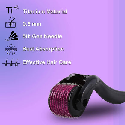 Hair Regrowth Derma Roller (Unisex)