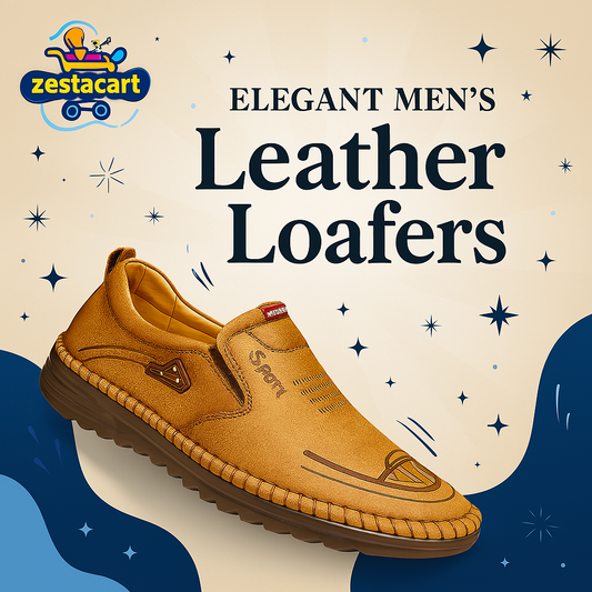 Elegant Men's Leather Loafers